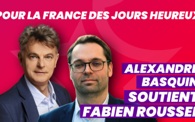 Alexandre Basquin soutient Fabien Roussel ⚡
