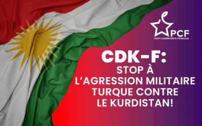 CDK-F : Stop à l’agression militaire turque contre le Kurdistan !